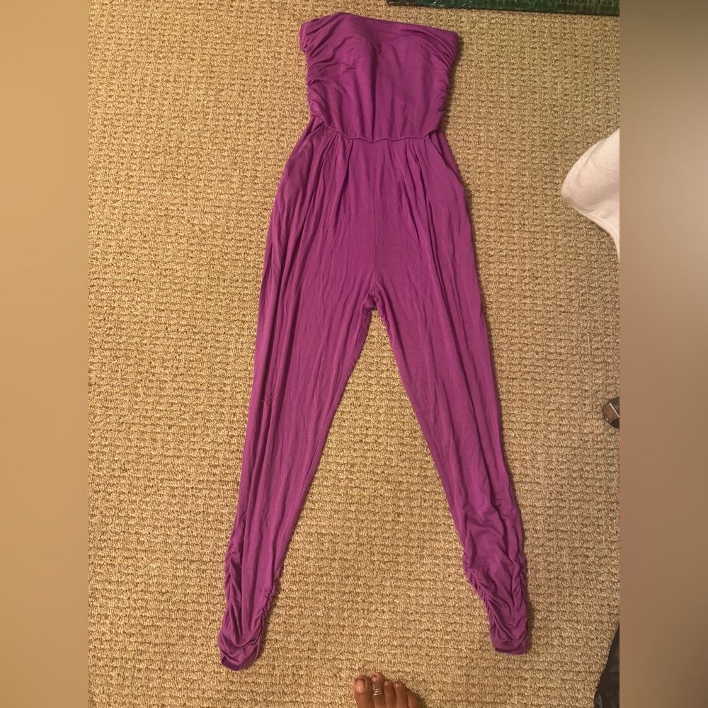Jumpsuit with Ruched Sides